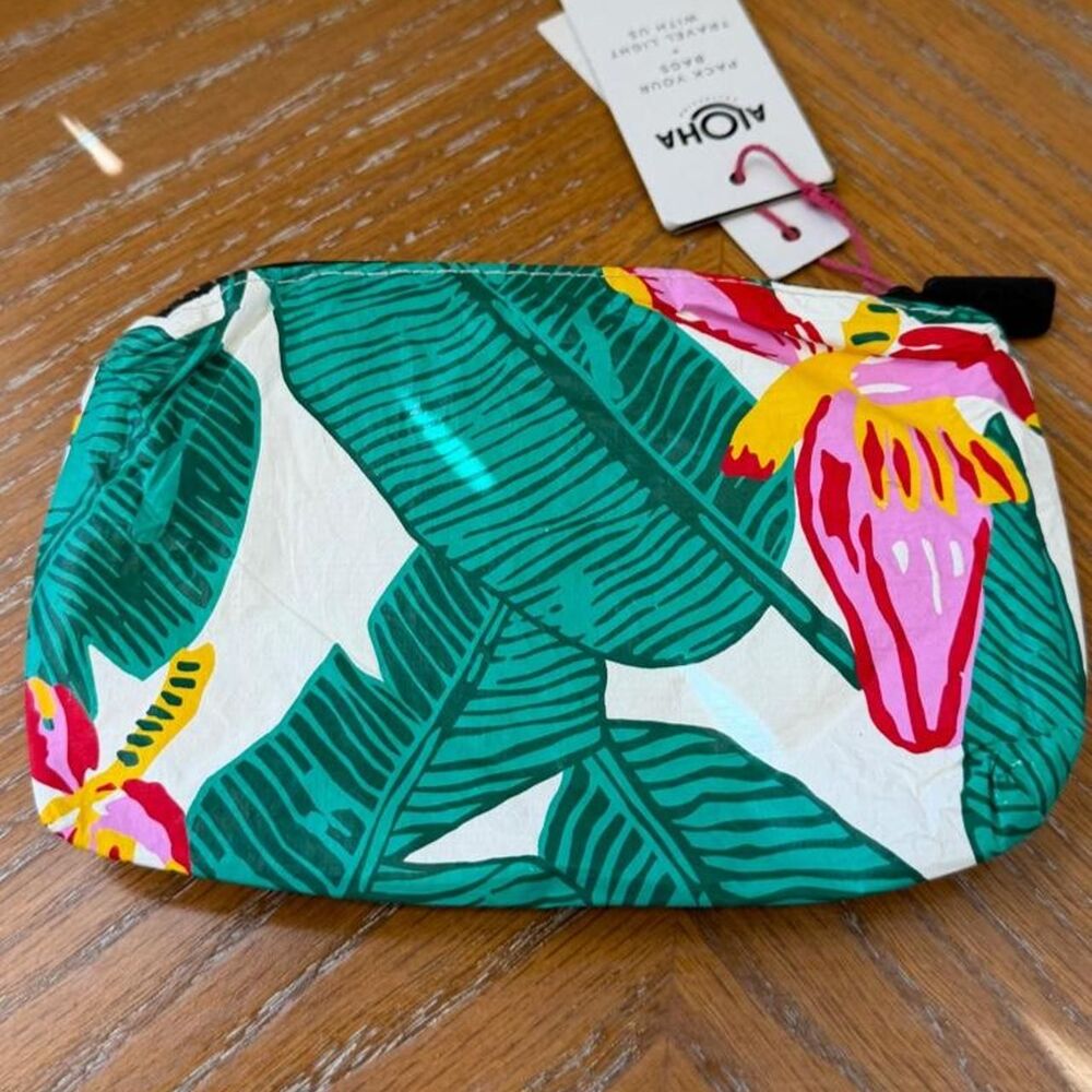 *SOLD* NWT Aloha Collection Mini Rio Tropical Small Pouch Bag - Picture 4 of 8